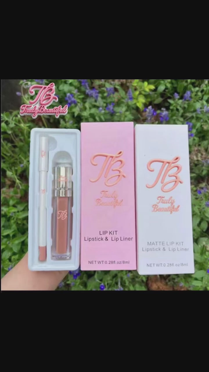 TB Truly Beautiful Lip gloss & Lip liner Duo